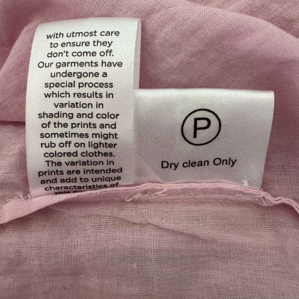 Hemant and Nandita Sequin Paisley Print Purple Mini Dress Size L - Picture 13 of 17